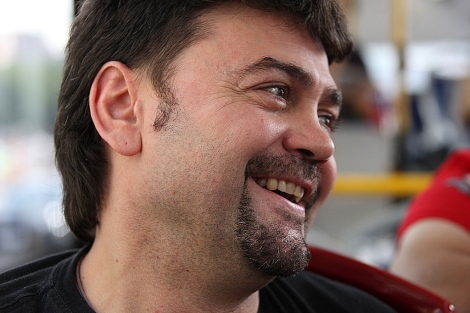 El director de cine leonés Manolo González.