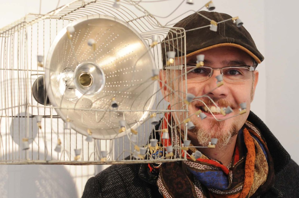 Karlos Viuda en el CLA. © Fotografía de Javier Casares.