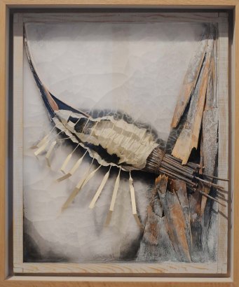 Una de las piezas de Karlos Viuda. © Fotografía de Javier Casares.