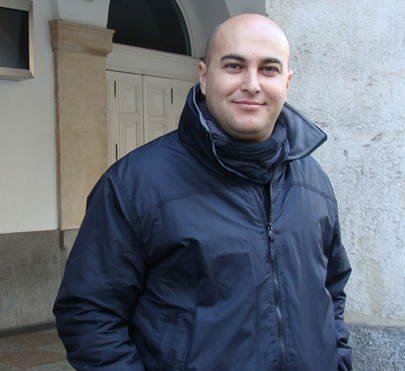 Jesús García (Pistolo), uno de los organizadores del ciclo. Foto: L. Fraile.