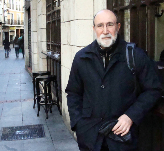 Pedro Sanz, integrante de Umoya Valladolid. Foto: L. Fraile.