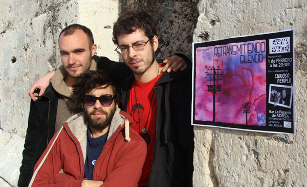 Gaspar Francés con Carlos Paniagua y Nicolás de Torres, de Curioso Periplo. Foto: L. Fraile.