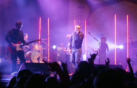 Love of Lesbian inauguraron el sábado, 23 de febrero, el Valladolindie con casi tres horas de concierto. Foto: L. Fraile.