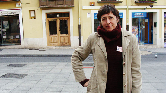 Mercedes Parada, autora del libro `El amor es y doce poemas rezagados´. Foto: L. Fraile.