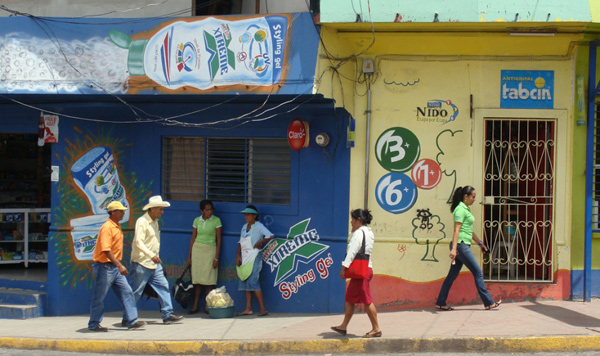 Escena callejera de Matagalpa (Nicaragua). Foto: L. Fraile.