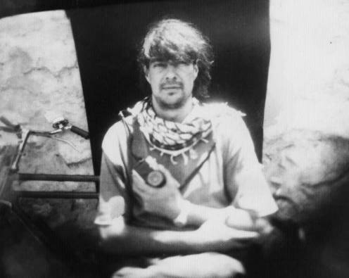 Imagen de JM López retratado hace unos años en uno de sus viajes a Afganistán. 