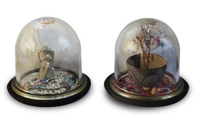 Bolas de nieve. Dos obras de Teresa Gancedo.