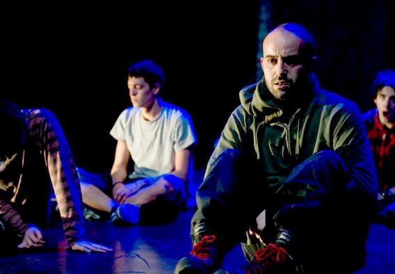 El actor Raúl Escudero en la obra `20 de Noviembre´. Foto: Marta Vidanes.