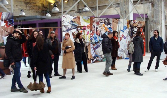 Sesiones de trabajo entre los espacios culturales. Foto: L. Fraile.