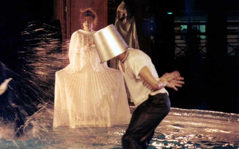 Actuación de la compañía barcelonesa SenZaTemPo Foto: Ros Ribas.