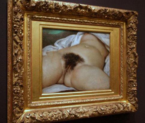 'El origen del mundo', óleo sobre lienzo de Gustave Courbet (1866).