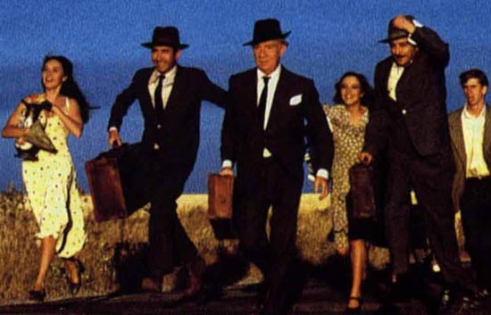 'El viaje a ninguna parte', cartel de la película de Fernando Fernán-Gómez.