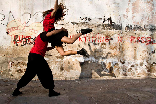 Actuación de la pasada edición del Certamen Internacional de Coreografía Burgos-Nueva York. Foto: Gerardo Sanz.