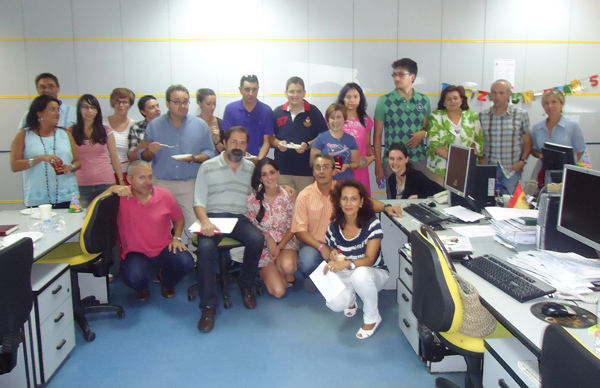 Celebración del 50 cumpleaños de Joaquín Revuelta.