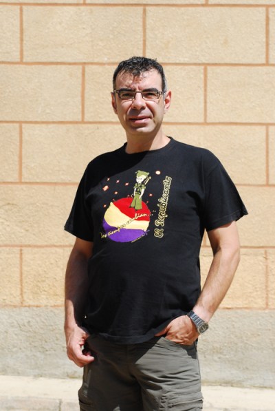 Raúl Gómez, ex director del FETAL, Festival de Teatro Alternativo de Urones de Castroponce (Valladolid). © Fotografía: Tor.