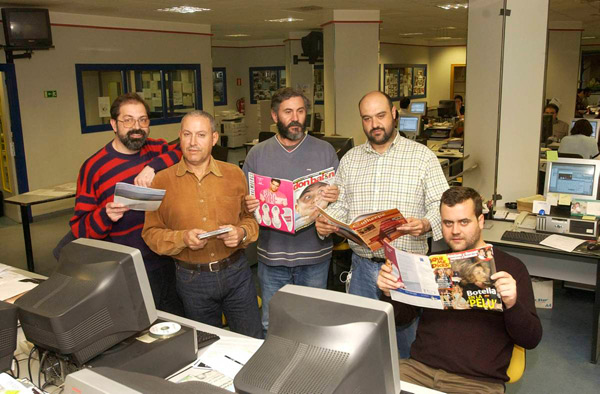 La sección de Cultura. Foto: Mauricio Peña.