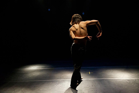 Actuación de la pasada edición del Certamen Internacional de Coreografía Burgos-Nueva York. Foto: Gerardo Sanz.