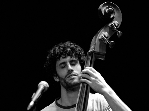 Pablo Sánchez, miembro del grupo Stromboli. Foto: Víctor Alonso.