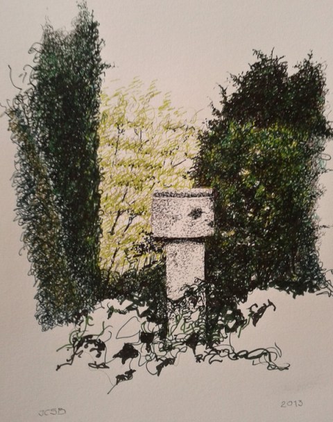 'El Romeral', detalle. Por José Carlos Sanz Belloso.