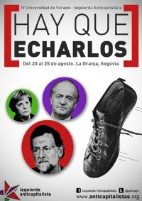 Cartel de este año de la Universidad de Verano.