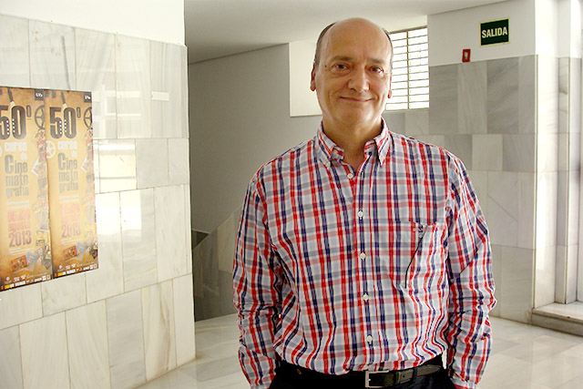 El escritor vallisoletano Gustavo Martín Garzo. Foto: L. Fraile.