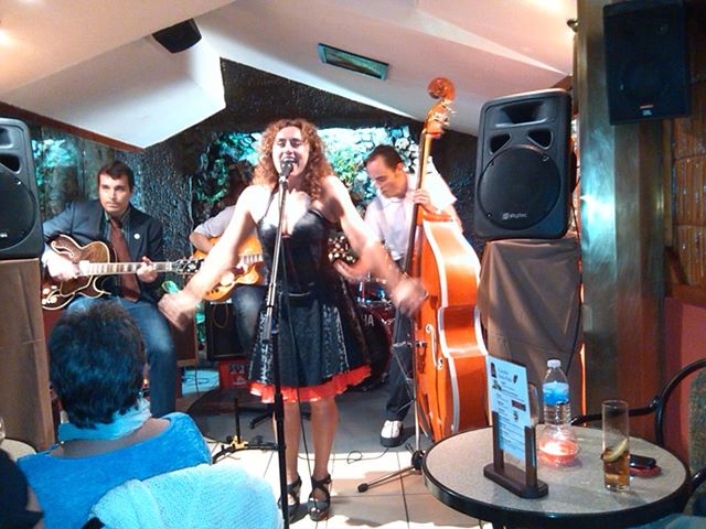 Actuación del Combo Swing en el Hula Hula. ©Fotografía: Hula Hula.