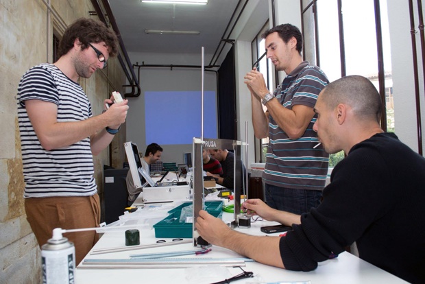 El Medialab USAL está desarrollando un proyecto con impresoras 3D. Foto: Medialab USAL.