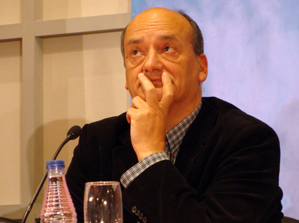 El escritor Gustavo Martín Garzo fue el encargado de inagurar este encuentro. Foto: L. Fraile.