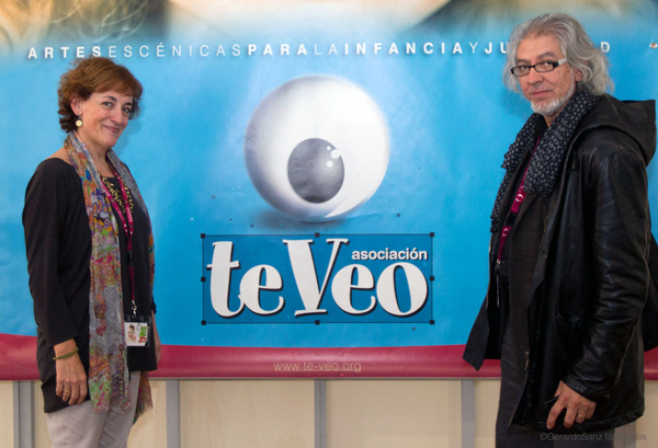 Ana Gallego y Jacinto Gómez, coordinadores de los Encuentros Te Veo que se celebran del 9 al 12 de noviembre en Valladolid. Fotografía: Gerardo Sanz.