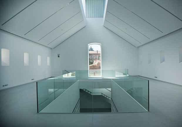 Interior de la antigua cárcel de Palencia. Foto: Juan Mellado.