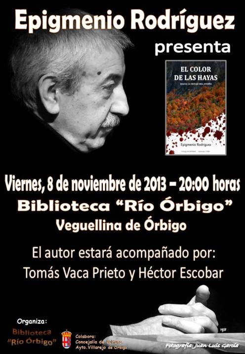 Cartel Presentación El Color de las Hayas