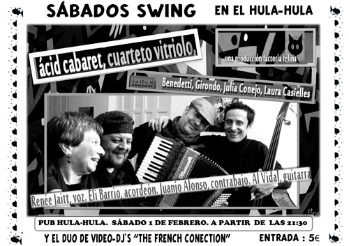 Cartel del concierto.