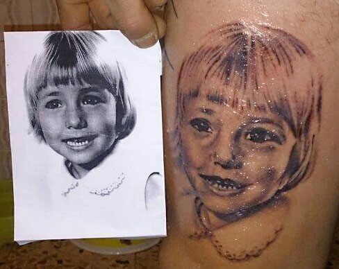 Una muestra de los tatuajes que puede realizar David García Pérez. © Fotografía: astorgaredaccion.com