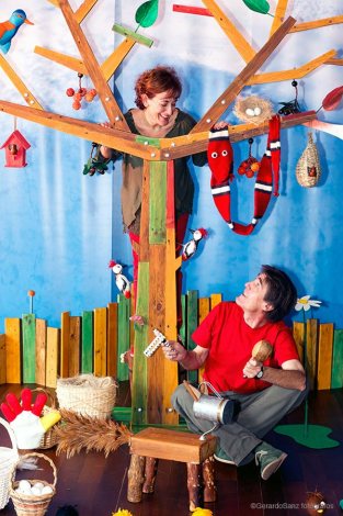 "Nidos", por Teloncillo Teatro. © Fotografía: Gerardo Sanz.