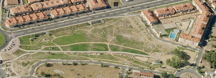 Fotografía aérea. Fuente: Bing Maps.
