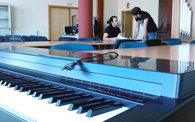 Daniel Núñez y Borja Bermúdez, impulsores de este proyecto musical.