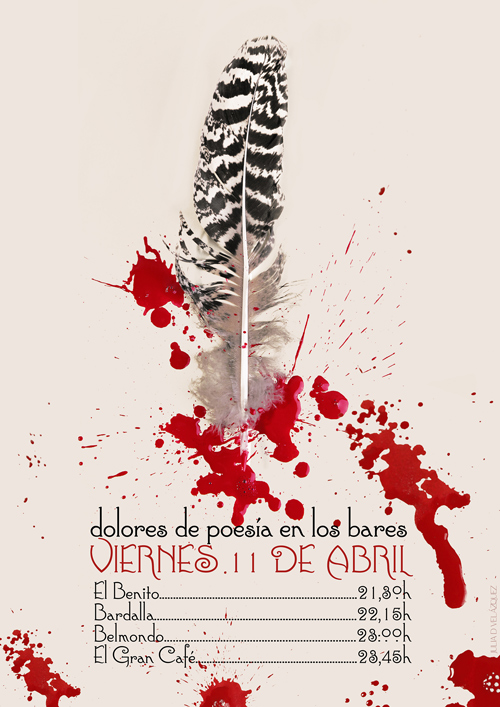 Cartel Dolores 2014. © Diseño: Julia D. Velázquez.