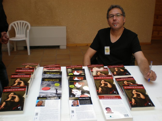 El escritor vallisoletano Dioni Arroyo