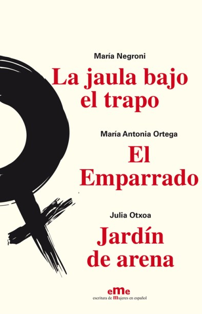 Los tres primeros títulos de la colección "eme" de Ediciones La Palma.