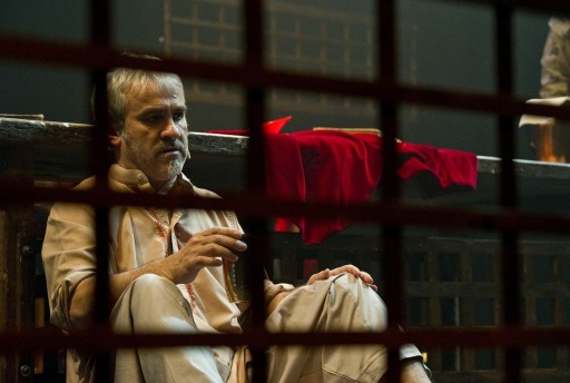 Imagen de Carlos Tapia en el espectáculo "Bruno XXI". © Fotografía: Marta Vidanes.