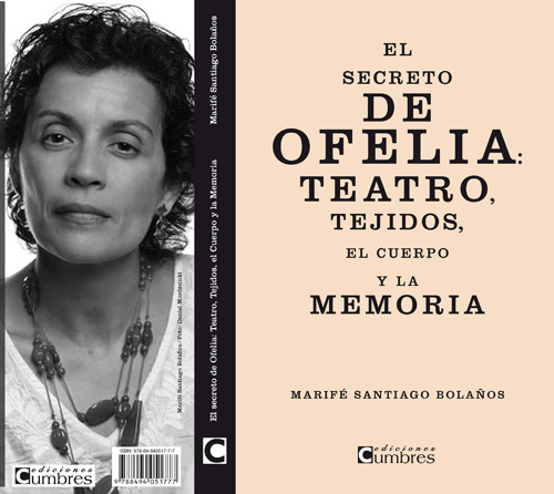 Portada del libro y fotografía de la autora.