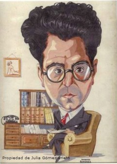 Caricatura de Ignacio Prieto del Egido.