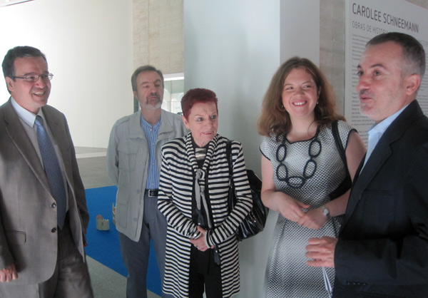 José Ramón Alonso, José Igés, Concha Jerez y Annabelle Tenezé