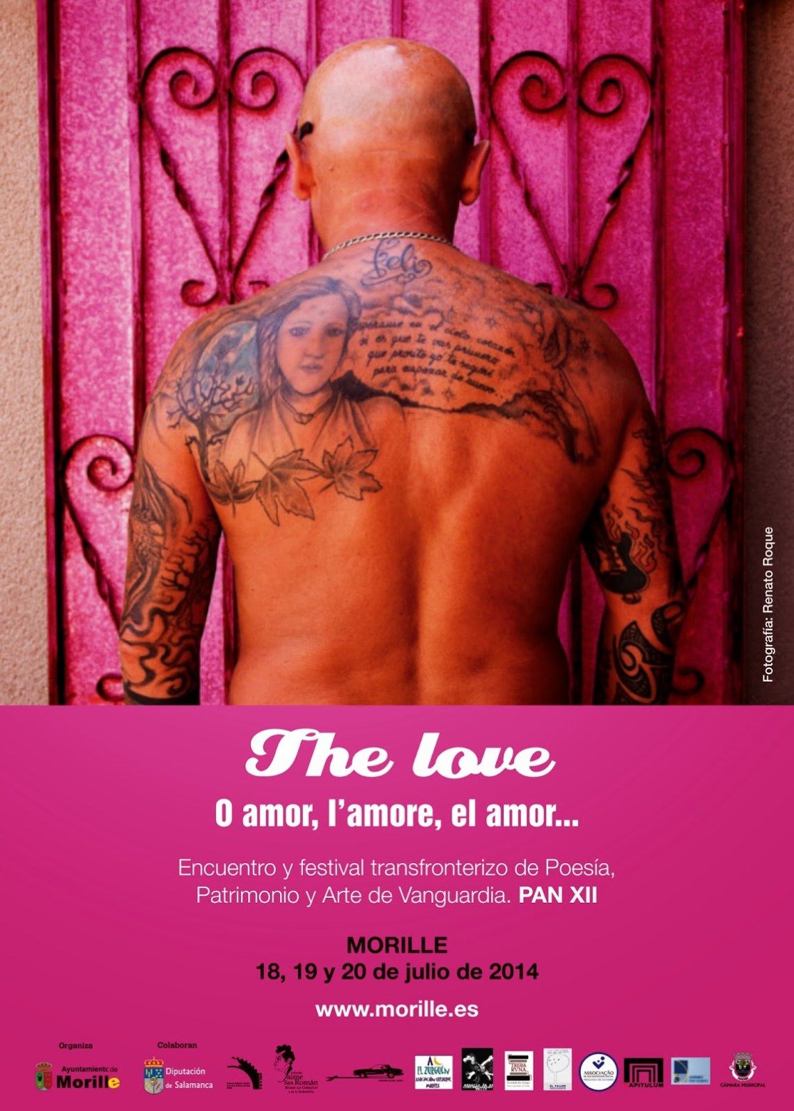 cartel XII edición festival transfronterizo. Fotografía: