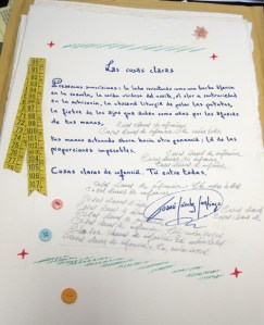 Poema de Tomás Sánchez Santiago.