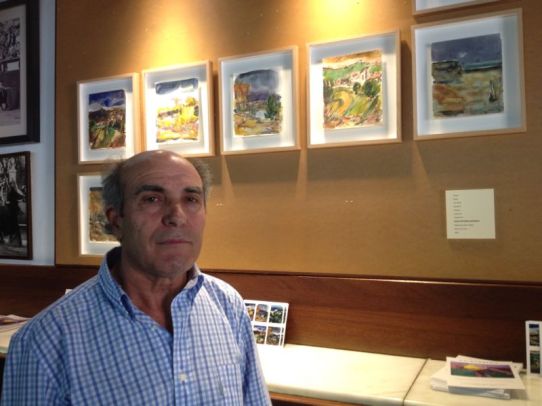 Obras de José Antonio Barrera en el Camarote Madrid (Madrid). © Fotografía: Santocildes.