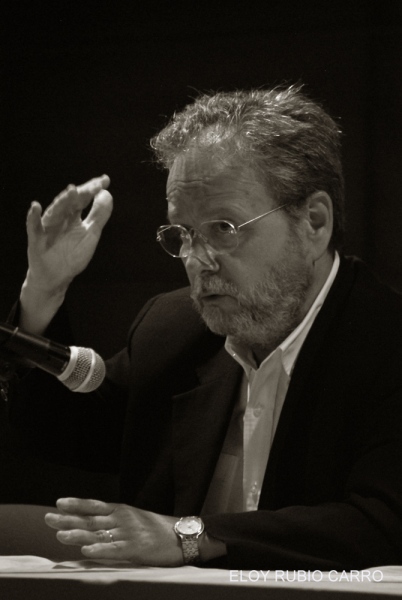 Andrés Sánchez Robayna. © Fotografía: Eloy J. Rubio Carro.