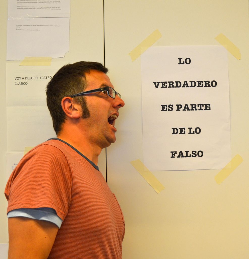 Alfredo Escapa, director de Esto NO es teatro