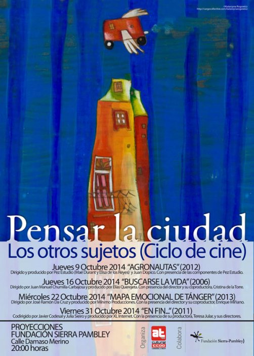 El cartel del nuevo ciclo "Pensar la Ciudad".