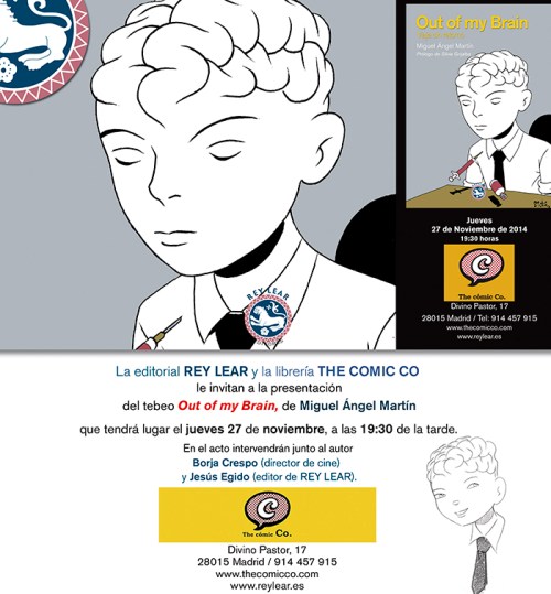 Presentación Out of my Brain